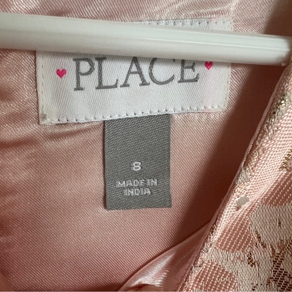 Childers Place Blush and Gold Dress - Picture 3 of 4